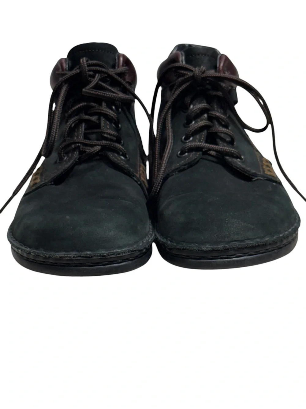 Finn Comfort Linz Ankle Boots EU 38 US 7.5-8 Black Nubuck Comfort Walking Shoes